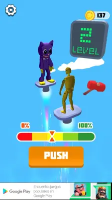 Push the Dummy Ragdoll Fall android App screenshot 1